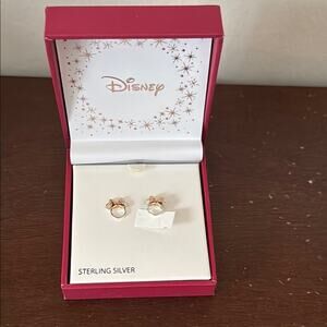 Disney | Rose Gold Sterling Silver Stud Earrings NIB